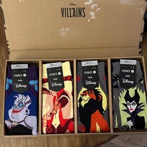 STANCE x Disney Villains Socks Set - L
